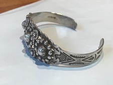 🔥Native American 1900’s Fred Harvey Sterling Silver Thunderbird Bracelet Arrow - Additional view 12
