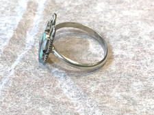 🔥lot Native American 1930s Fred Harvey Zuni 925 Silver Turquoise Necklaces Ring - Additional view 16