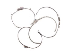 4 Vintage Childs Navajo/Fred Harvey Era cuff bracelets - Additional view 4