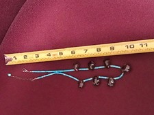 🔥Vintage Fred Harvey-era Native American Turquoise Smoke Topaz Necklace 1950’s - Additional view 6