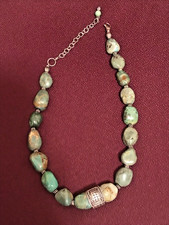 🔥HEAVY 1950s Fred Harvey Native Southwestern Turquoise Necklace 925 Silver 117g - Additional view 1