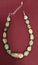 🔥HEAVY 1950s Fred Harvey Native Southwestern Turquoise Necklace 925 Silver 117g - Additional view 12