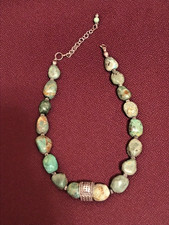 🔥HEAVY 1950s Fred Harvey Native Southwestern Turquoise Necklace 925 Silver 117g - Additional view 10