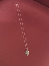 🔥Native American 1950s Fred Harvey Gemstone Pendant 925 Silver Necklace Signed - Additional view 15