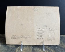 Fred Harvey Dinner Menu Los Angeles Union Passenger Station Sept. 9, 1955 - Additional view 2