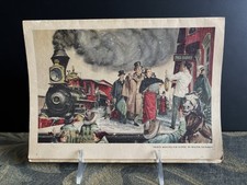 Fred Harvey Dinner Menu Los Angeles Union Passenger Station Sept. 9, 1955