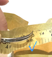 🔥Native American 1950’s Fred Harvey 925 Silver Kingman Turquoise Bracelet Eagle - Additional view 14