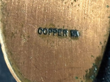 Vintage Copper Fred Harvey  Era Southwest Cuff Bracelet - Additional view 7