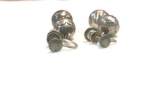 🔥Old Pawn 1920s Fred Harvey Native America Bench Bead Dangle Primitive Earrings - Additional view 5