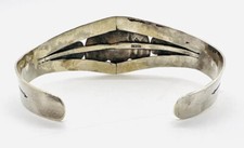 Fred Harvey Tribute Two Tone Blue TURQUOISE STERLING Silver THUNDEBIRD Bracelet - Additional view 9