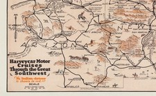 Fred Harvey Points of Interest Across The Southwest 1946 Vintage-Style Poster - Additional view 4