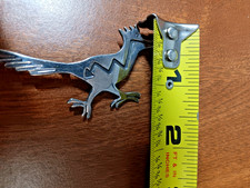 Vintage Fred Harvey Era Sterling Silver Road Runner Pin Brooch 8 grams - Additional view 3