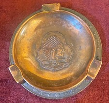 Vintage Seattle Wash. Souvenir Fred Harvey Style Copper Ashtray 98 grams