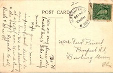 1920 Alvarado Hotel Albuquerque NM Postcard Fred Harvey House Mission Style - Additional view 1