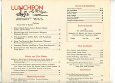 Fred Harvey Menu La Fonda Santa Fe New Mexico 1957 Los Angeles Union Station - Additional view 2