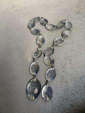 Rare Vintage Signed Sterling Silver 41” Concho Belt Fred Harvey Era Stamp Work - Additional view 17