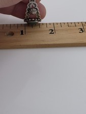 VINTAGE FRED HARVEY BELL TRADING POST TURQUOISE CUFF BRACELET STERLING SILVER... - Additional view 5