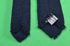 Vintage Fred Harvey El Grandee Mexican Tie W/ Embroidered Man,Hand Woven,Wool - Additional view 2