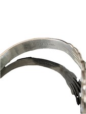 Fred Harvey Era Native American Dragon's Breath Opal Sterling Silver Bracelet - Additional view 10