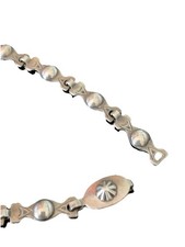 Fred Harvey Era Native American Dragon's Breath Opal Sterling Silver Necklace - Additional view 4