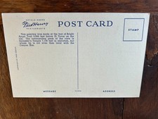 Painting of Foot of Bright Angel Trail The Grand Canyon Fred Harvey Postcard - Additional view 1