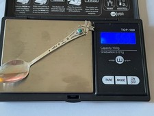 Navajo Steriling Silver and Turquoise Small Fred Harvey Era 3 1/2