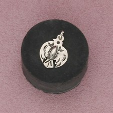 fred harvey era sterling silver vintage stamped thunderbird charm pendant