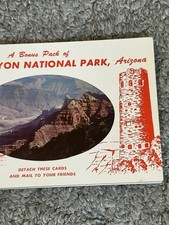 Vintage Grand Canyon Arizona 8 Postcard Set Curteichcolor Fred Harvey Kodachrome - Additional view 3