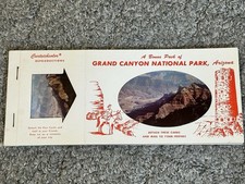 Vintage Grand Canyon Arizona 8 Postcard Set Curteichcolor Fred Harvey Kodachrome