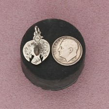 fred harvey era sterling silver vintage stamped thunderbird charm pendant - Additional view 2