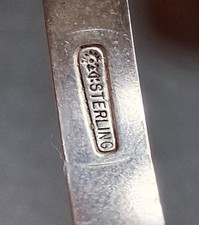 Vintage Fred Harvey Era Turquoise Cuff Bracelet, Signed Symbol Mark, SS, Navajo  - Additional view 16