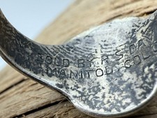 Fred Harvey Era Whirling Logs Silver Ring & Horse Pin Manitou Colo c1930s 2 pc - Additional view 6