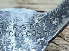 Fred Harvey Era Whirling Logs Silver Ring & Horse Pin Manitou Colo c1930s 2 pc - Additional view 7