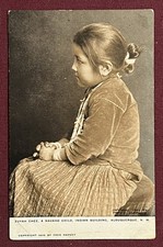 RPPC Undivided Unposted Navajo Native Child ZUYAN CHEE New Mexico Fred Harvey - Additional view 1