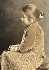 RPPC Undivided Unposted Navajo Native Child ZUYAN CHEE New Mexico Fred Harvey