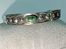 Vintage Fred Harvey Era Navajo Turquoise~ Acid Tested Sterling Cuff Bracelet! - Additional view 15
