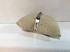 Vintage Fred Harvey Era Navajo Turquoise~ Acid Tested Sterling Cuff Bracelet! - Additional view 9