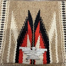 Vintage El Grandee Fred Harvey Chimayo Purse Clutch Bag - Additional view 1