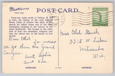 Pueblo of Zuni New Mexico Fred Harvey Postcard - Additional view 1