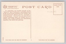 State Museum Santa Fe New Mexico Fred Harvey H-3520 Postcard - Additional view 1