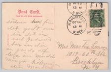 Old Spanish Trunk Albuquerque Indian Building Fred Harvey Postcard - Additional view 1