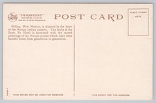 El Navajo Santa Fe Hotel Gallup New Mexico Fred Harvey Postcard - Additional view 1