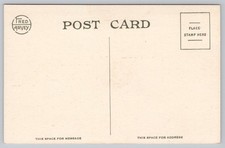 Lobby El Navajo Hotel Gallup New Mexico Fred Harvey Postcard - Additional view 1