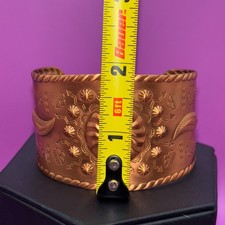 Fred Harvey Era Copper Cuff Bracelet Native American Symbol Adjustable NEW 0790 - Additional view 4