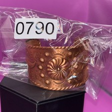 Fred Harvey Era Copper Cuff Bracelet Native American Symbol Adjustable NEW 0790 - Additional view 8