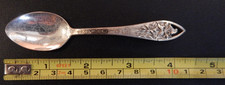 Fred Harvey Sterling SIlver .925 Spoon - Colorado Flowers - 9.96g - Additional view 2