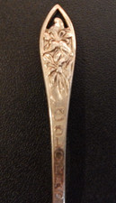 Fred Harvey Sterling SIlver .925 Spoon - Colorado Flowers - 9.96g - Additional view 3