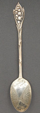 Fred Harvey Sterling Silver Spoon - Ausable Chasm N.Y. - 4.89g