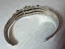 Vintage Bracelet Fred Harvey Arrow Products Stamped Coin Silver 900 - Additional view 2