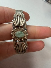 Vintage Bracelet Fred Harvey Arrow Products Stamped Coin Silver 900 - Additional view 4